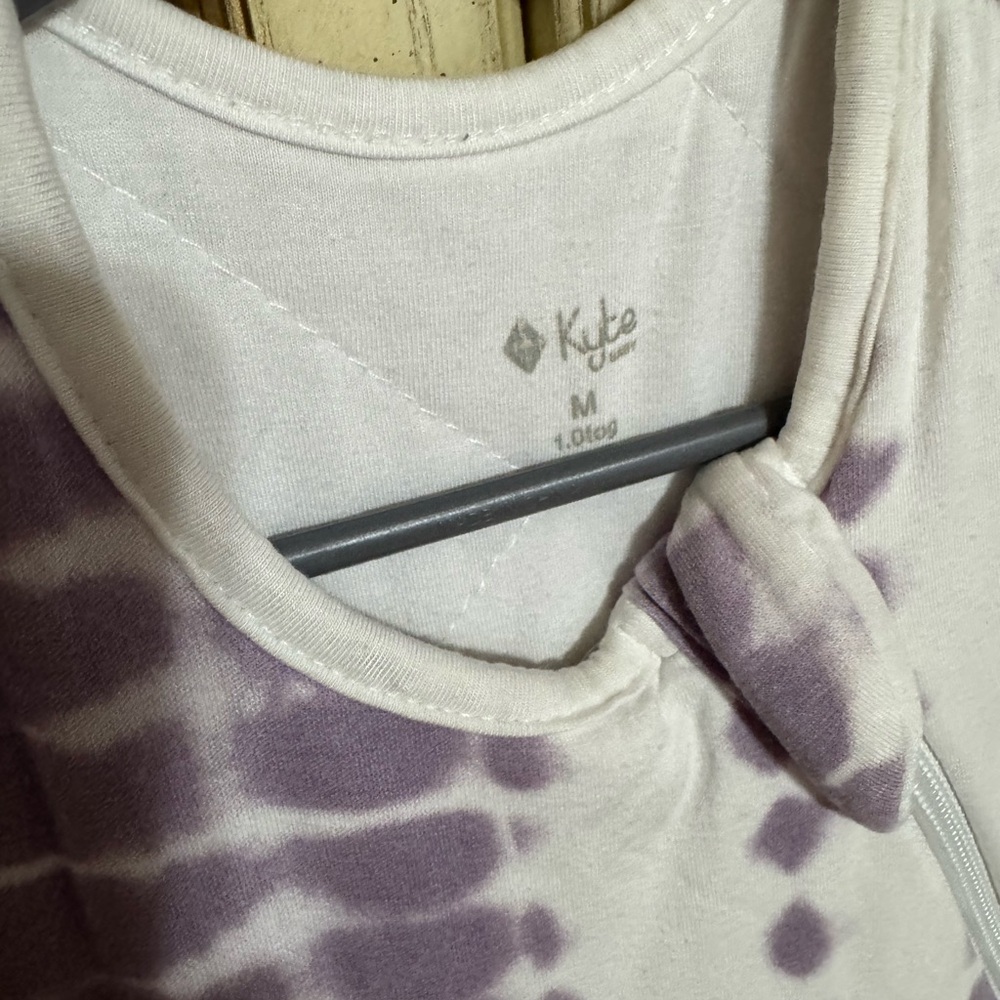 Kyte Baby Purple Riptide bamboo sleep sack bag Size M 18-30lbs 1.0 tog - Picture 2 of 2